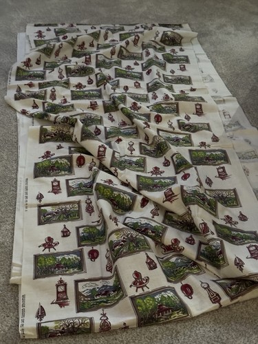 Yards barkcloth - of, 36”