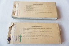 London Transport Green Line Coaches Bus Book Emergency Ticket x2