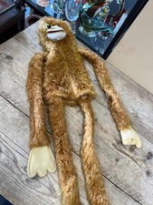 Vintage Monkey Hand Puppet 36"