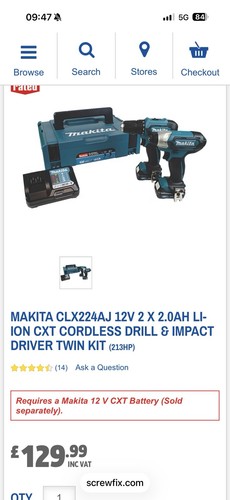 Makita clx224aj 12v max - makita,
