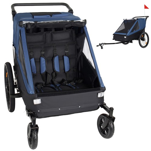 Kids bike trailer - 2, in