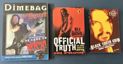Dimebag darrell set books - dimebag,