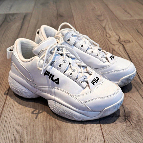 Fila white low top lace - fila,