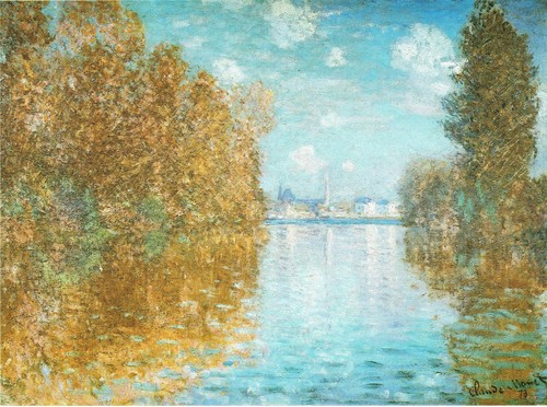 Monet the seine - monet-,