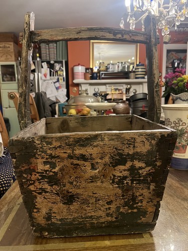 Antique square wooden - square,,