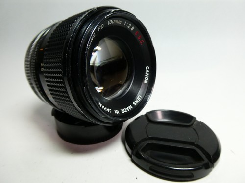 Canon lens 100mm 8 - fd,