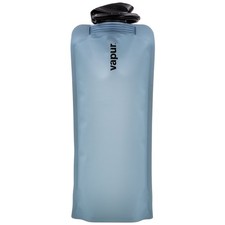 Vapur Wide Mouth Anti-Bottle 1L Foldable Reusable Collapsible Blue Steel