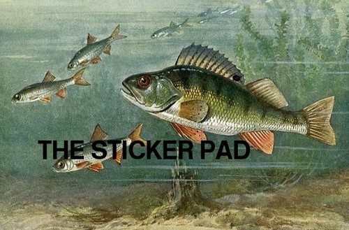 Vinyl sticker perch - sticker,