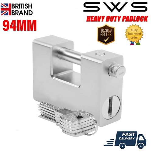 Heavy duty padlock steel - steel, 5