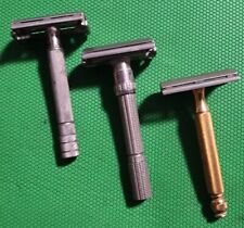 3 Vintage Gillette Razors 1948