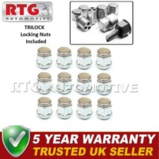 12x Nuts + 4x Trilock Locking