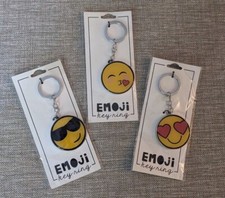 Emoji Face Key Ring Keychain
