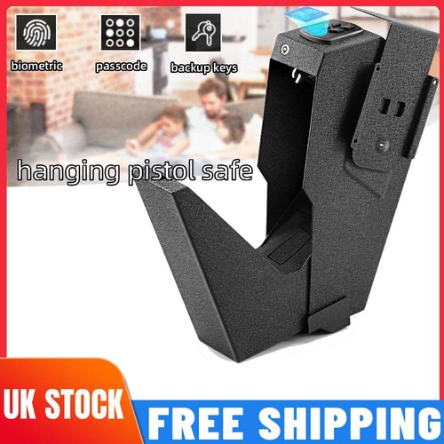 Drop down biometric handgun - down,