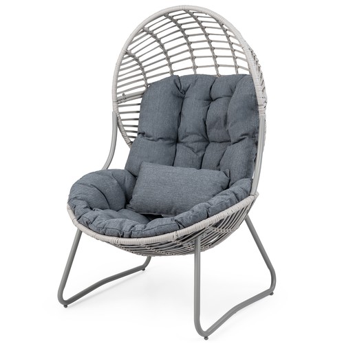 Wicker egg chair - pe,