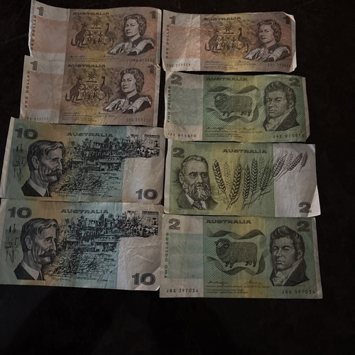 Australia banknotes lot - australia,