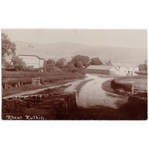 Rhewl village near ruthin - village,