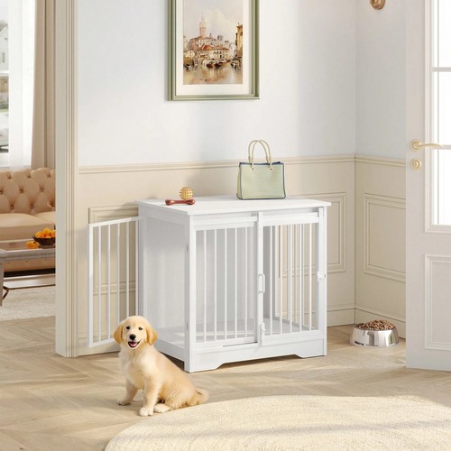 Wooden dog crate - wooden,