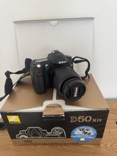 Nikon D50 Digital Camera Kit AF-S DX Zoom-Nikkor 18-55mm Lens Boxed