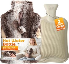 Hot Water Bottle with Cover UK