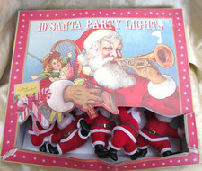 Vintage Santa Christmas Tree