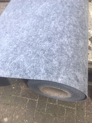 Grey felt fabric - , only