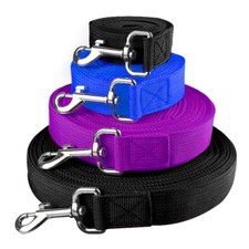 Long Dog & Horse Training Lunge Lead Webbing Line Leash Recall Obedience Rope 