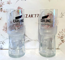 Carling pint glasses 20oz - glasses, x