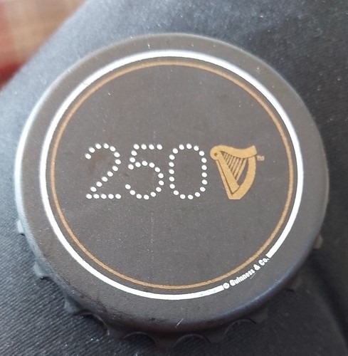 Guinness 250th harp bottle - 250th,