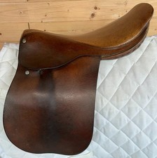 Vintage English Brown Leather