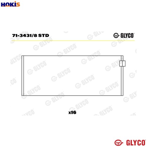 Connecting rod bearing - connecting,