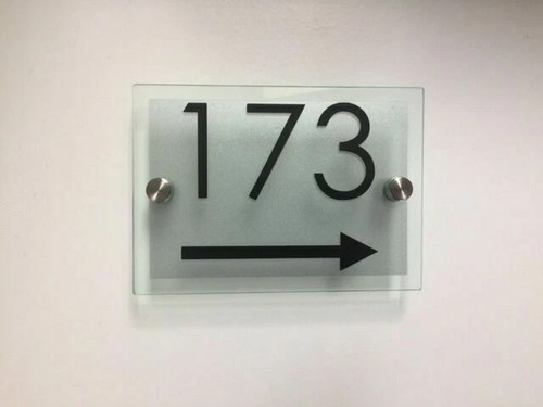 Modern house hotel sign - modern,