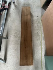 Stained Fireplace Mantel Beam 1.2m Length Solid Wood