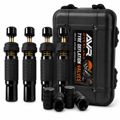 4x4 adjustable tyre deflators - adjustable,
