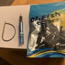 TYFLYZ TOOLZ HACKLE TWEEZER Plier  BODKIN  Dubbing Needle plus hooks 