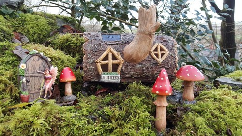 Garden ornaments fairy door - garden,