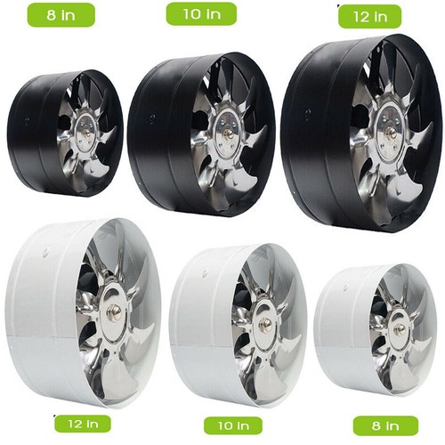 Inline duct fan - 8"/10"/12",