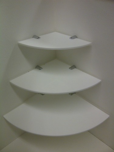 Corner shelves perspex acrylic - corner,