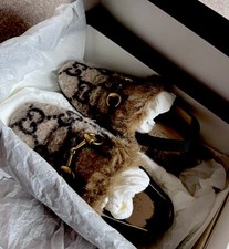 Gucci Fur Slides - Girls