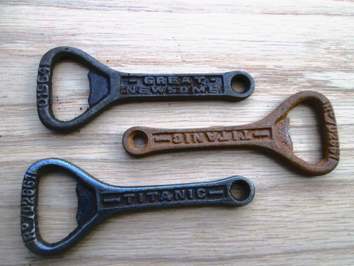 Bottle opener cast iron - cast,