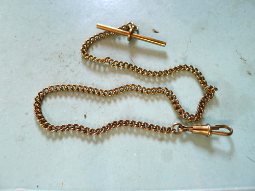 Gold plated pocket watch - pocket,
