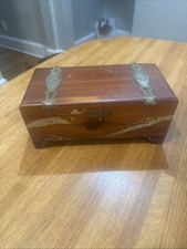 VINTAGE CEDAR CHEST TRINKET