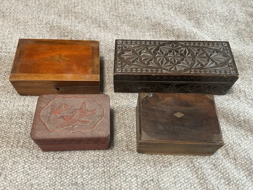 Antique boxes 1 chip - antique,