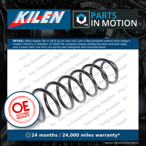 Coil spring rear 65085 kilen - spring,