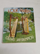 Folk Harps by Gildas Jaffrennou 1973 1st Ed HB DJ Vintage [May25]