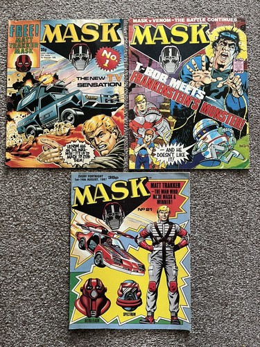 Mask comic 21 x3 - uk, no