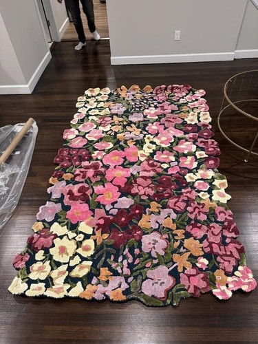 3x5 floral cassia wool rug - cassia,