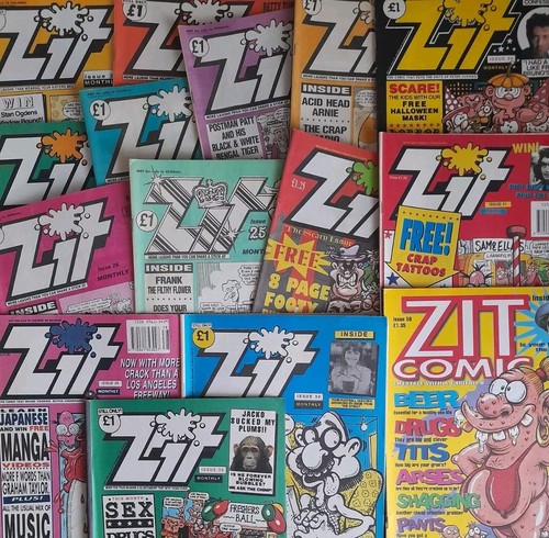 Zit comic create - zit, x4