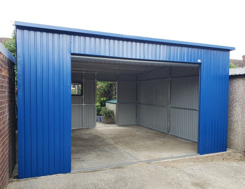 Metal garage 16x18ft - metal,