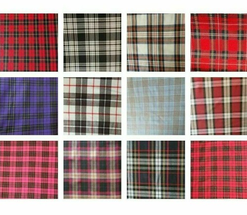 Fashion tartan plaid fabric - fashion,