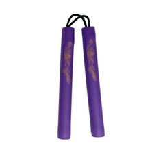 Foam Nunchaku 12 Inches Purple